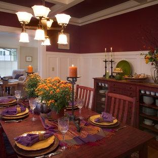 Réalisation d'une salle à manger tradition.