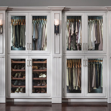 Elegant Hideaway Closet
