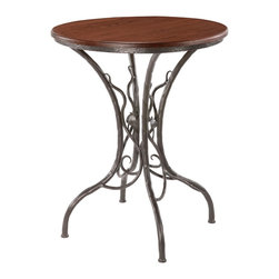Sassafras Bar Table (36" Tall) Stone County Ironworks - Indoor Pub And Bistro Tables