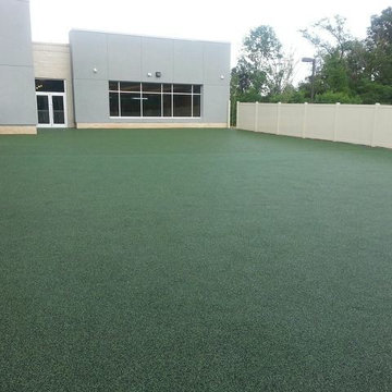 No Fault Safety Surface for residential and commercial playgrounds.