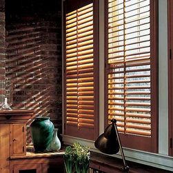 Hunter Douglas Heritance&reg; Hardwood Shutters - Window Blinds