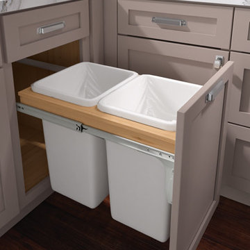 Cardell® Cornerstone Collection Top Mount Double Wastebasket