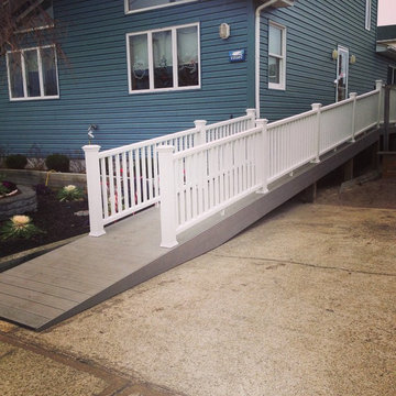 Trex Transcends Gravel Path/ Breezy Point Handicap Ramp
