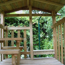 Small Play den with sandpit. - Outdoor Playhouses