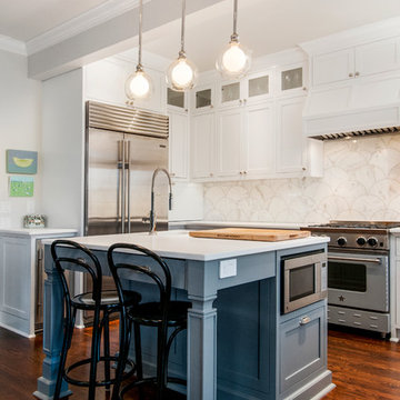 Traditional Kitchen & Living Room - Ballard