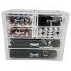 OnDisplay Cosmetic Makeup and Jewelry Storage Case Display - 6 Drawer Tiered De