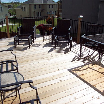 Paprocki - Cedar deck in Kansas City
