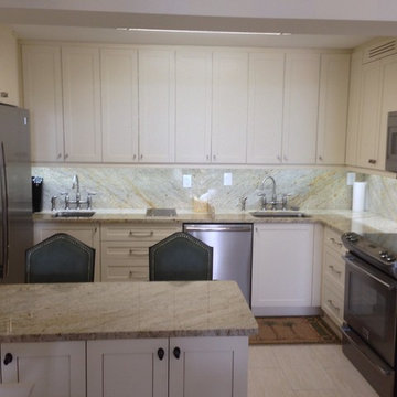 Small shaker kitchen