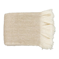 Karelia Khaki Acrylic Throw - Throws