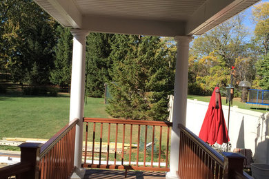 Inspiration for a modern deck remodel in Other