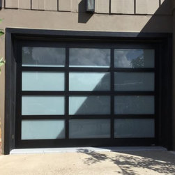 Aluminum Full View Garage Doors - Products