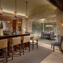 bar and wine cellar