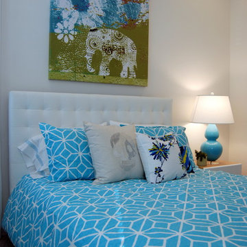 Contemporary, Warm with Rustic touches
