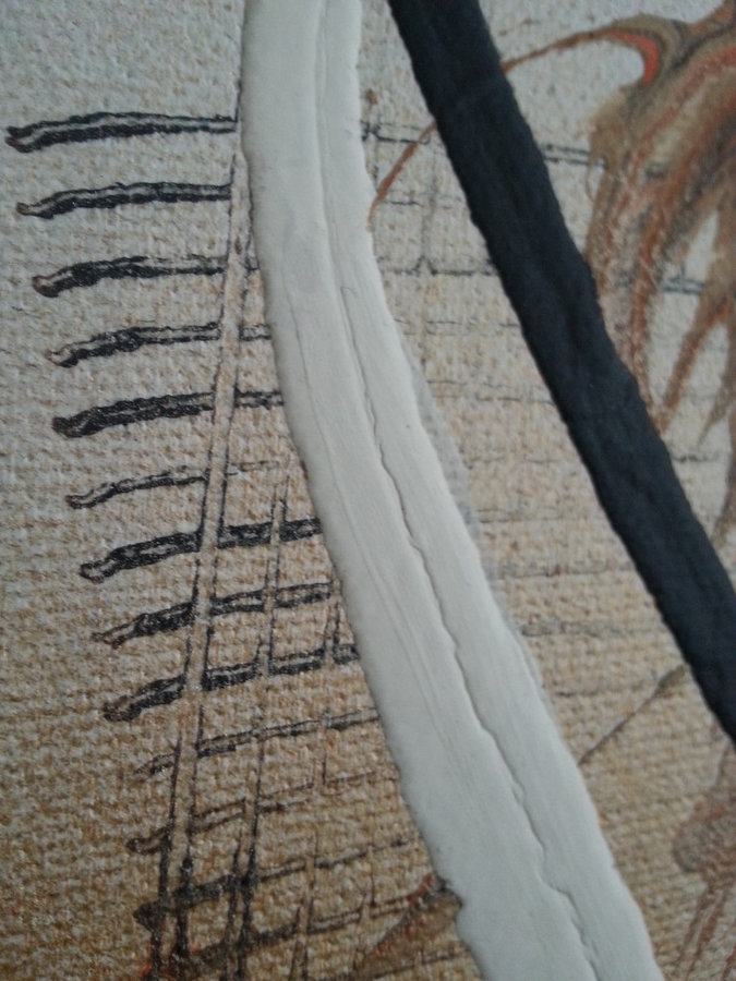 Detailed shot of "Touch of Fall"