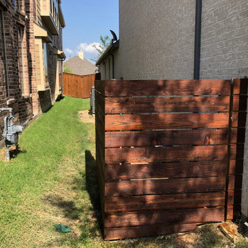 Build New Fence Cedar The Colony Texas Plano Frisco McKinney Celina Prosper