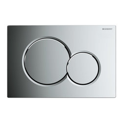 Geberit Polished Chrome Sigma01 Flush Plate - Bathroom Fixtures