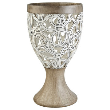 Carved Strings Decorative Vase