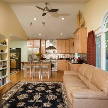 Compact Falls Church Rambler Remodel Big On Style