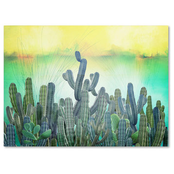 Mark Ashkenazi 'Cactus' Canvas Art, 32"x24"