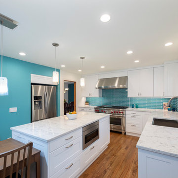 Luxurious Kitchen Remodel with Chef's range