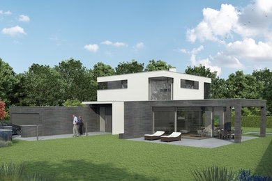 Villa im Bauhausstil