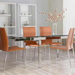 Euro Style Danube Dining Table in Modern Dining Room - Dining Tables