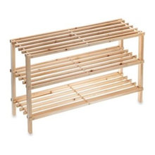 closet wood rack
