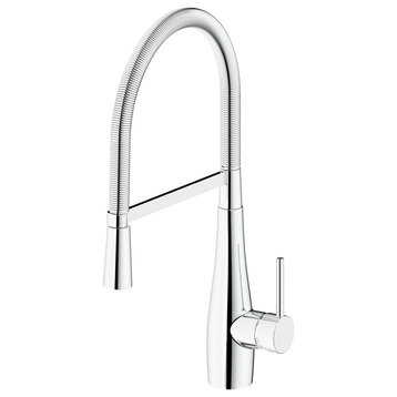 Safavieh Rhapsody Single Control Dual Function Stainless Steel Kitchen Faucet