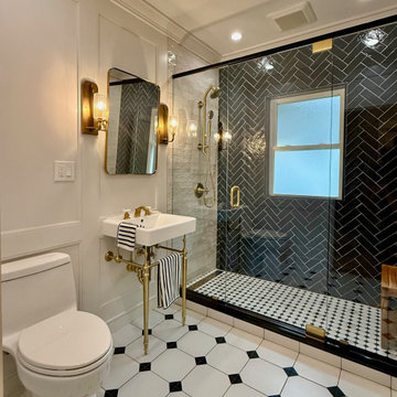 Art Deco Bathroom Remodel