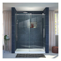 30x60 Shower Stalls And Kits Houzz Dreamline Enigma Z Fully Frameless Sliding Shower Door 30 X 60 Base