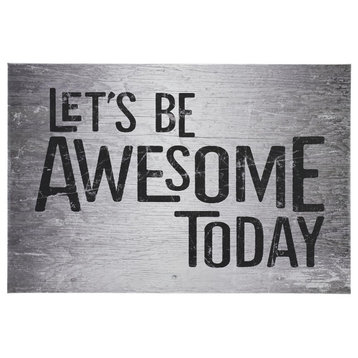 Dominy "Lets Be Awesome Today" Youth Wall Art