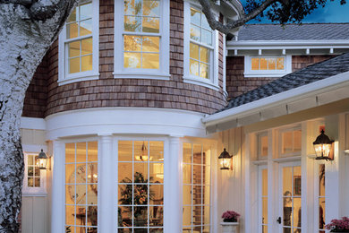 Example of a classic exterior home design in Burlington