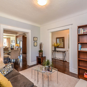Living Room-Traditional Older Home