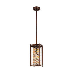 Corbett Lighting Karma Hand Crafted Iron 1-Light Pendant - Pendant Lighting