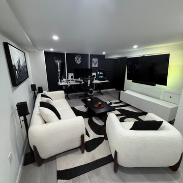 Basement Gaming Space
