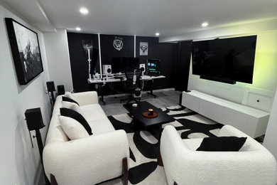 Basement Gaming Space