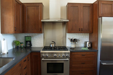 Inspiration for a contemporary kitchen remodel in Sacramento
