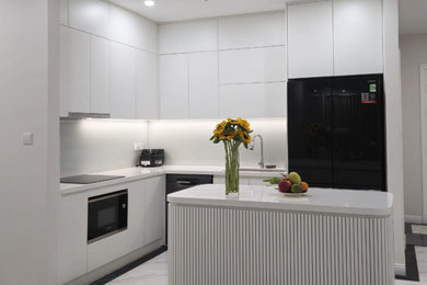 Example of a kitchen design in Other