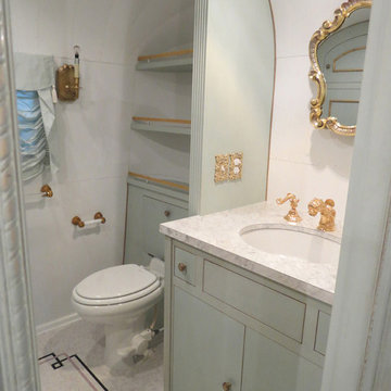 Marie Antoinette style vintage trailer restoration