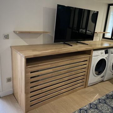 Chambre d'amis ,salle Tv , Buanderie