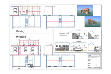 Rear Single Storey Apex Roof Extension - Planning Permission