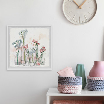 "Clearly Blossoms" Framed Painting Print