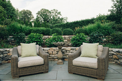 Example of a patio design in New York
