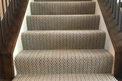 Example of a staircase design in Chicago