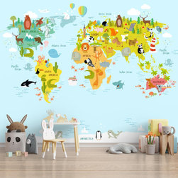 World Map Wallpapers - Products