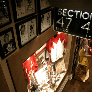 Memorabilia Display & Entertainment Space