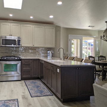 Soft Coastal Cool - An Individual Kitchen