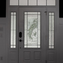 Heron Ross Entry - Stained Glass Panels