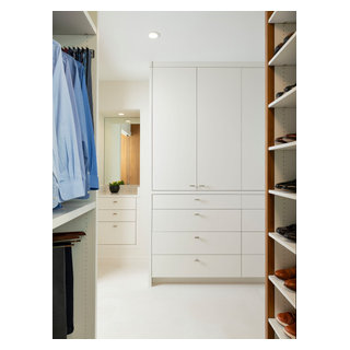 Noth Dallas Primary Bath and Closet Redesign - Contemporary - Closet ...