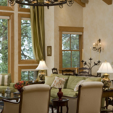 Rustic Elegance - Log Siding & Timber Home